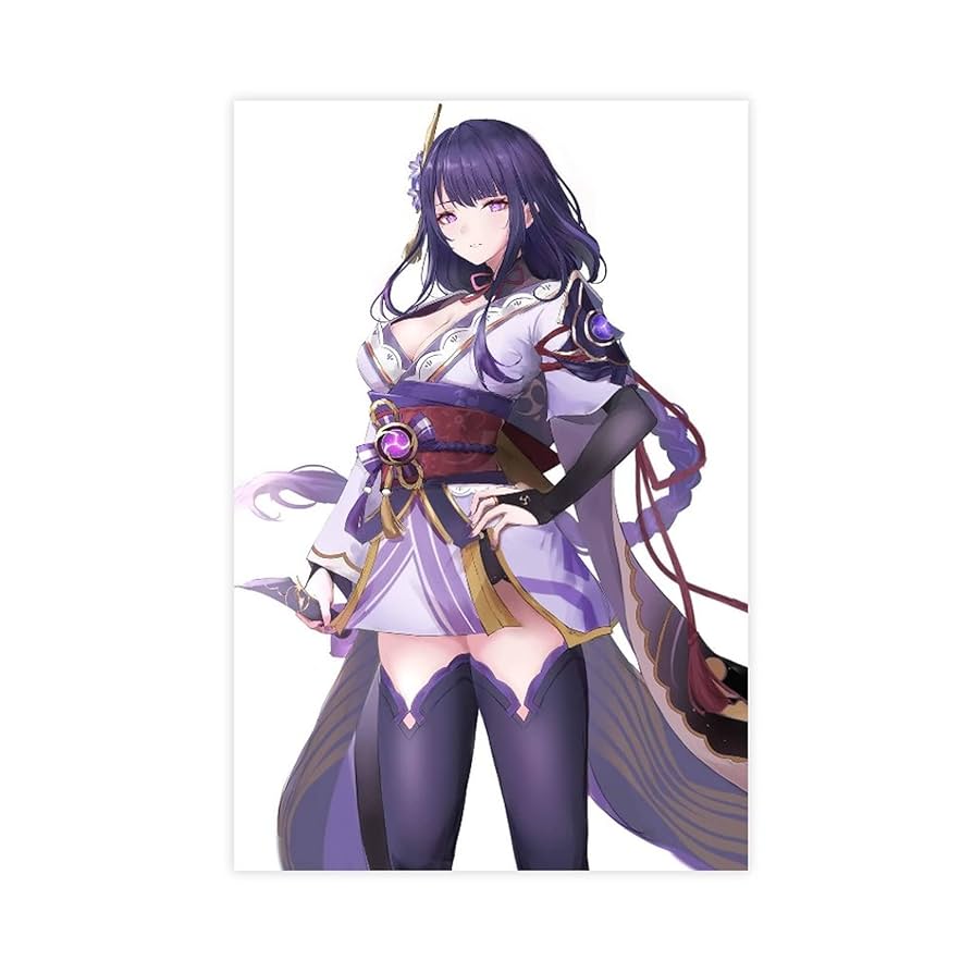Amazon.co.jp: 原神Genshin Impact Raiden Shogun アニメ